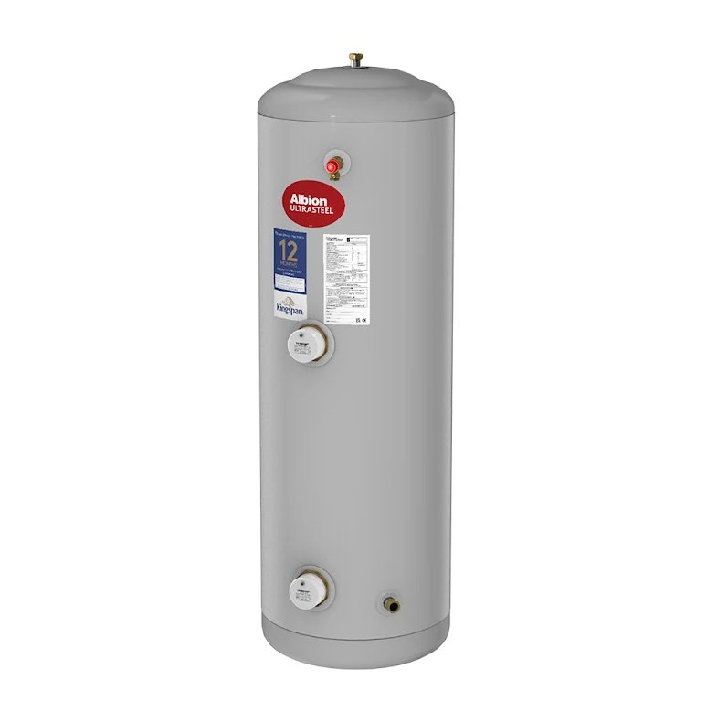 Kingspan Ultrasteel 150 Litre Direct - Slimline Unvented Hot Water Cylinder AUD150SLMERP