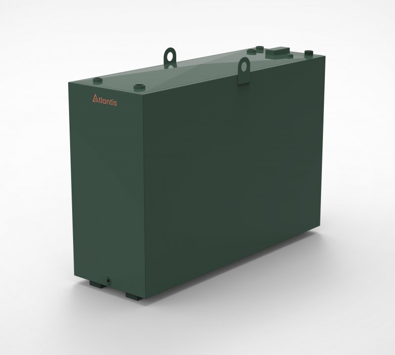 Atlantis Tanks Group LTD Atlantis 1050L Bunded Steel Oil Tank