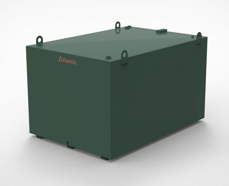 Atlantis Tanks Group LTD Atlantis 3500L Bunded Steel Oil Tank