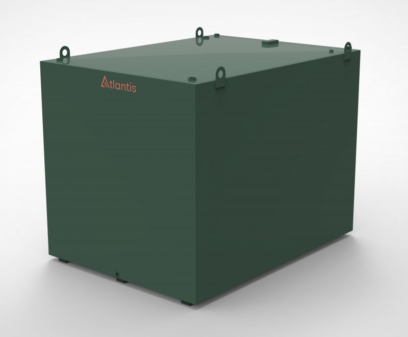 Atlantis Tanks Group LTD Atlantis 7000L Bunded Steel Oil Tank