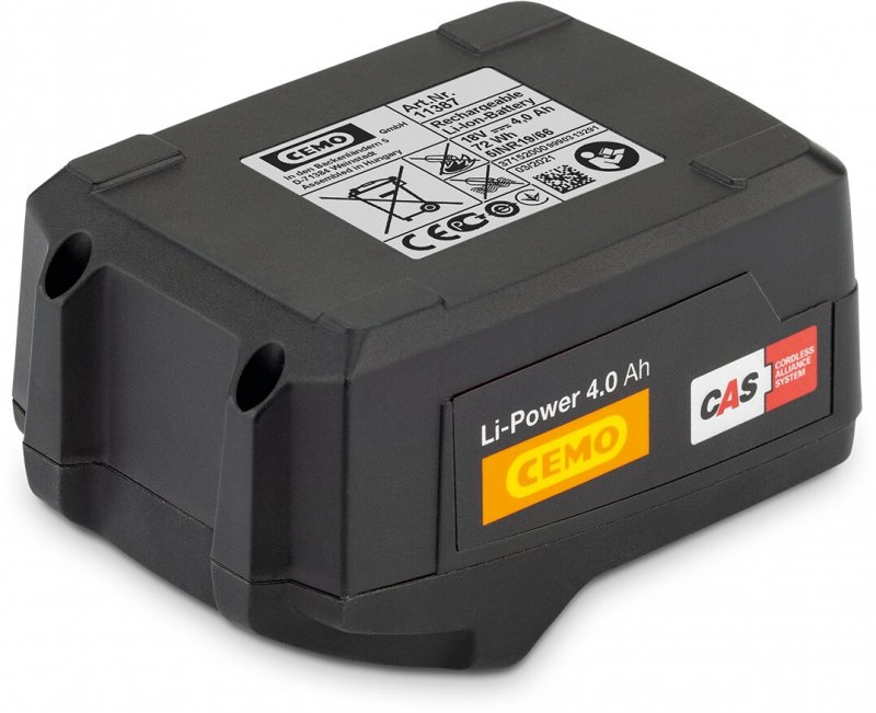 Cemo CEMO Li-Power CAS 18v 4.0Ah Battery