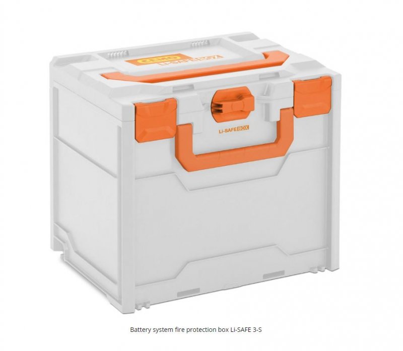 Li-SAFE Cemo Battery System Fire Protection Box - 3-S