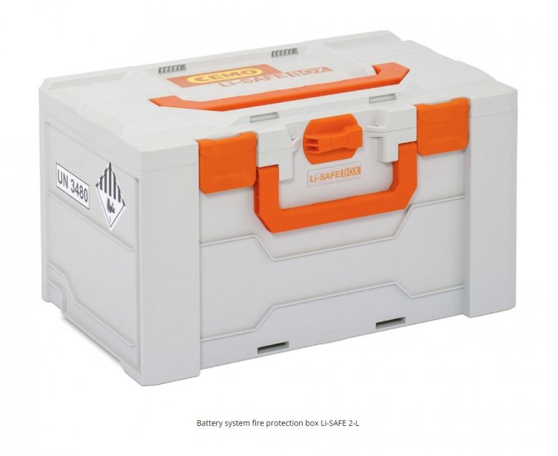 Li-SAFE Cemo Battery System Fire Protection Box - 2-L