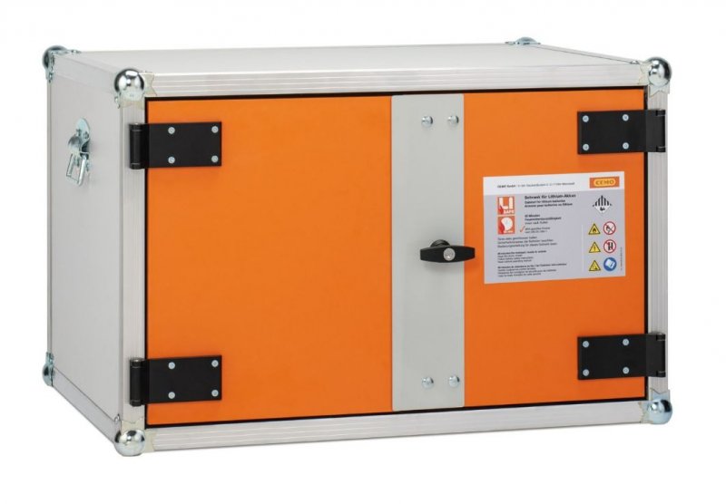 Battery Charging Cabinet Basic 8/5 1-phase for FAS – lockEX - 11887