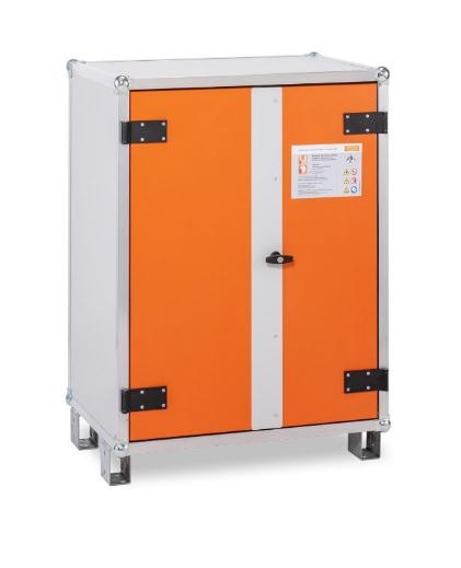 Battery Charging Cabinet Basic 8/10 With Stacking Feet. 1-phase – lockEX - 11723