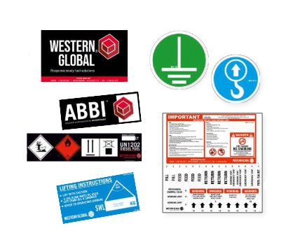 Western Global Western Global  Abbi Service Pack: Stickers