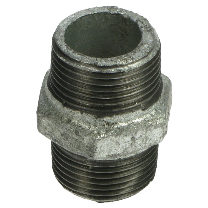 Hytek Black Iron Hexagon Nipples