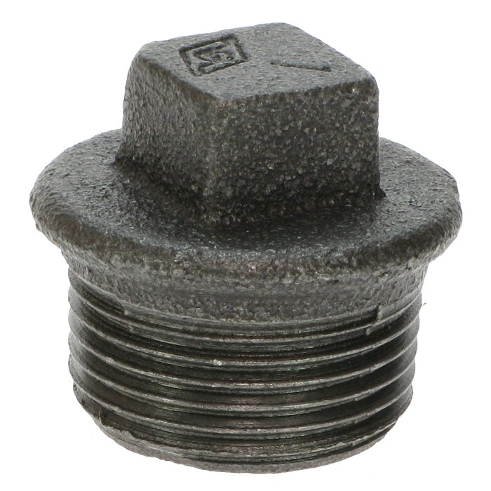 Hytek Black Iron Plug - ½” M BSPT