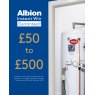 Kingspan Albion Ultrasteel Kingspan Ultrasteel 120 Litre Indirect - Unvented Hot Water Cylinder