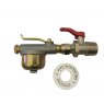 Oil Tank Filter Valve Assembly with 1/4' Turn Valve