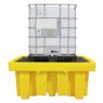 Romold Single IBC Spill Pallet with Removable Grid -BB1