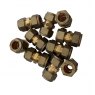 10 x 10mm Straight Compression Coupling