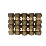 10 x 10mm Straight Compression Coupling