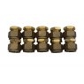 Fuel Tank Shop 10 x 10mm Compression Cap Ends