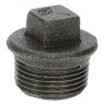 Black Iron Plug - ½” M BSPT